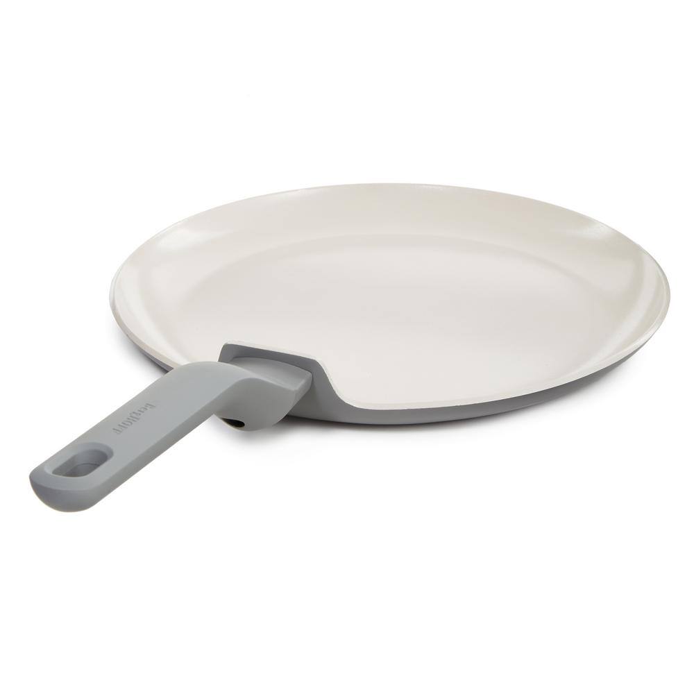 Gray Nonstick Ceramic Pancake Pan with Recycled Aluminum