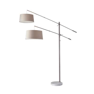 Adesso Floor Lamps The Home, Threshold Cantilever Floor Lamp Assembly Instructions