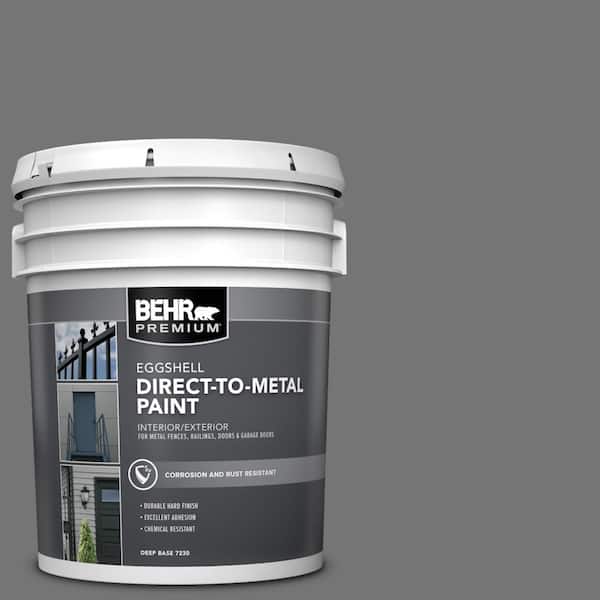 5 gal. #N520-5 Iron Mountain Eggshell Direct to Metal Interior/Exterior Paint