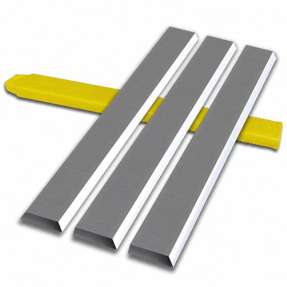 6 Inch HSS Planer Knives High-Speed Steel Blades with Long-Lasting Sharpness for 6 Inch Planers 3pcs price history on PriceWatchPro
