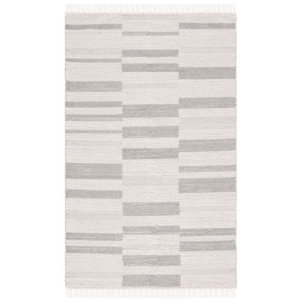 Natura 6 ft. x 9 ft. Ivory/Gray Column Striped Area Rug price history on PriceWatchPro