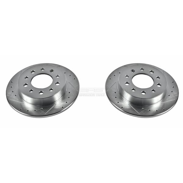 Power Stop Disc Brake Rotor Set 2003-2008 Hyundai Tiburon 2.0l and 2.7l