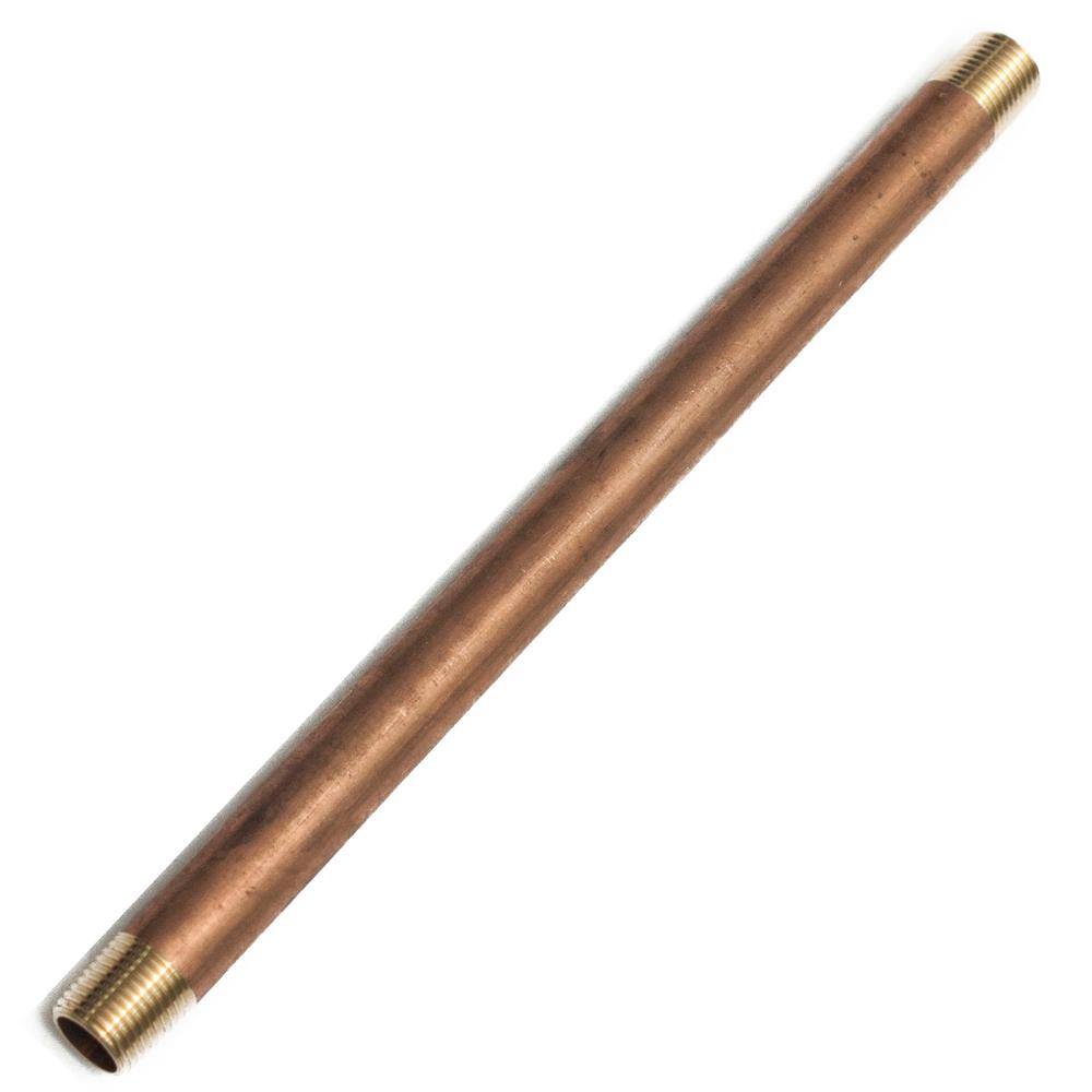 1/8 in. x 6 in. MIP Brass Nipple Fitting (5-Pack) price history on PriceWatchPro