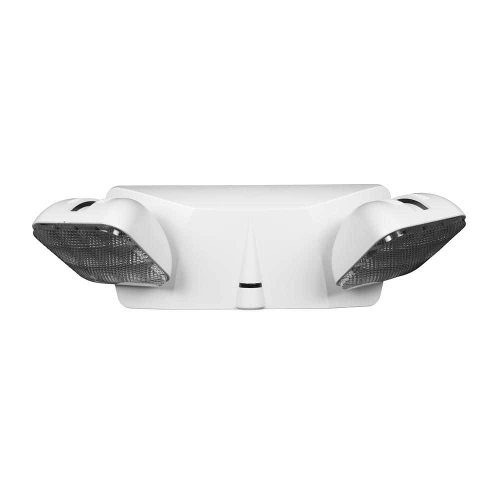 NICOR Adjustable White LED Emergency Light Fixture