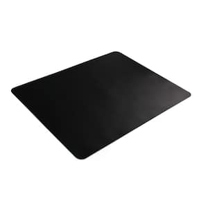 Desktex 20 in. x 36 in. Rectangular Black Vinyl Desk Pad