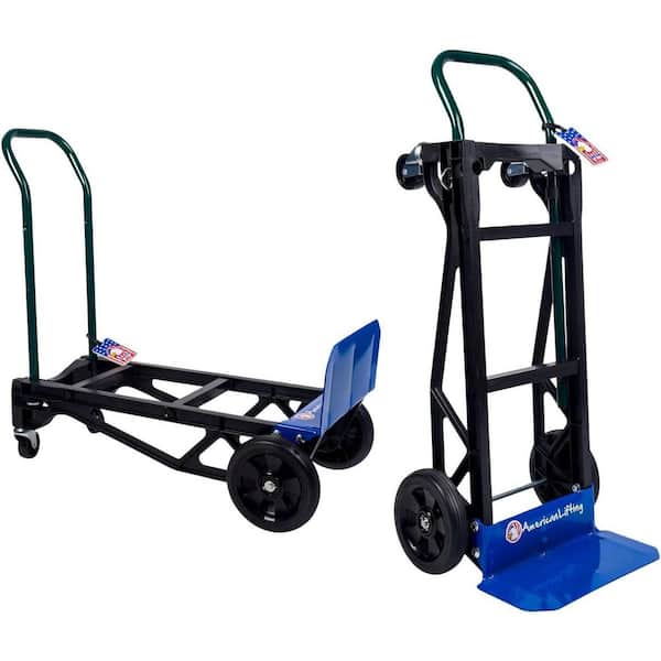 400 lb Capacity Ultra Lightweight Super Strong Nylon Convertible Hand Truck & Dolly