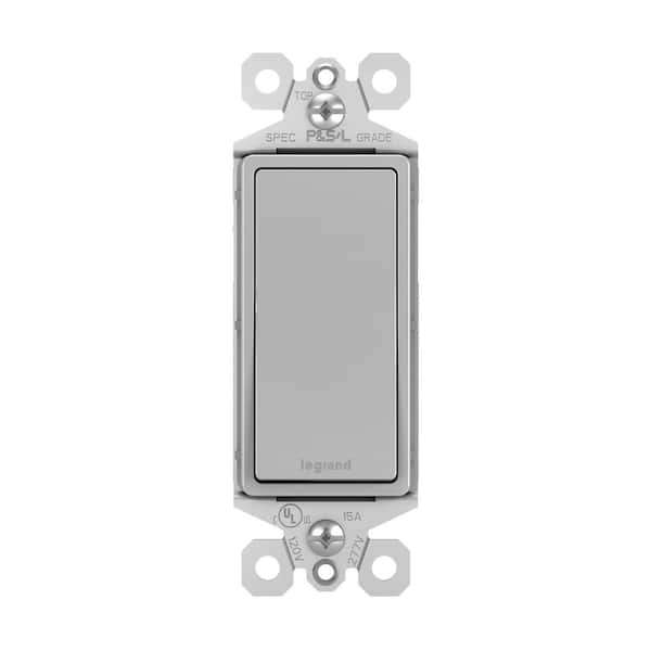 Legrand radiant 15 Amp 120-Volt 3-Way Decorator/Rocker Light