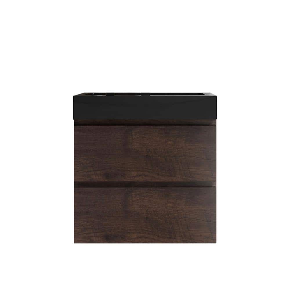 Alice 24.00 in. W x 18.10 in. D x 25.20 in. H Wall Mounting Bath Vanity in 