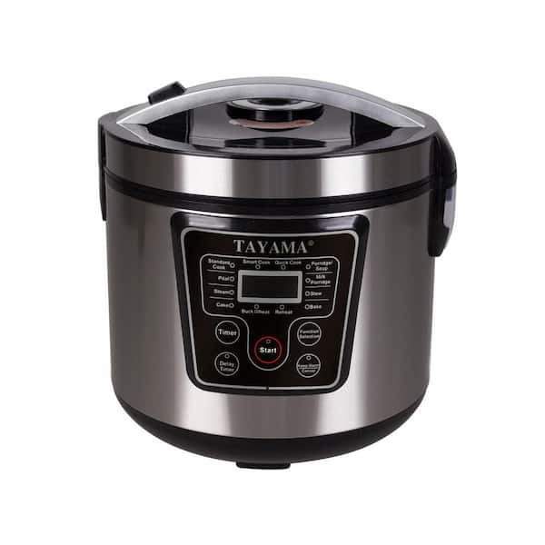 Tayama 20-Cup Stainless Steel Digital Multi-Function Rice Cooker