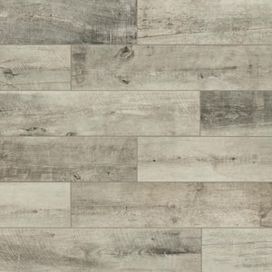 Sunset Wood Light Grey 8 in. x 36 in. Porcelain Floor and Wall Tile (15.54 sq. ft./Case)