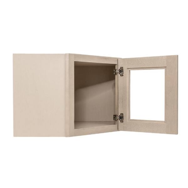 Few clutch build up LIFEART CABINETRY Lancaster Shaker Assembled 24x12x12 in. Wall Diagonal  Mullion Door Corner Cabinet with 1 Door in Stone Wash ALSW-WDCMD2412 - The  Home Depot