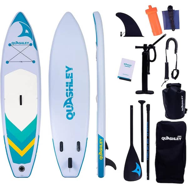 Wildaven 11 ft. Inflatable Surf Boards Stand Up Paddle Board with SUP Accessories