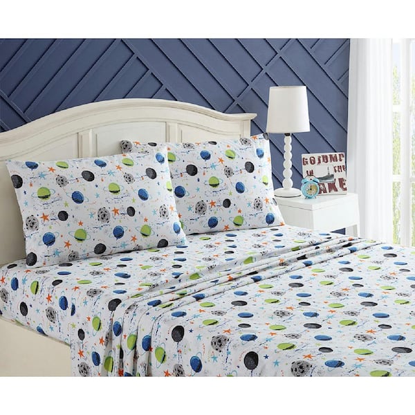Galaxy Twin Sheet Set, Can You Use Twin Sheets On A Toddler Bed