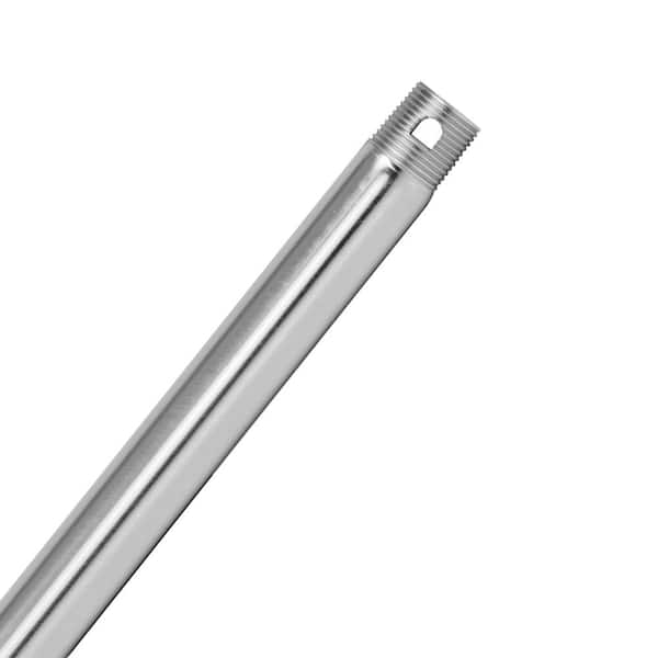 Pancake 36 in. Brushed Nickel Extension Downrod