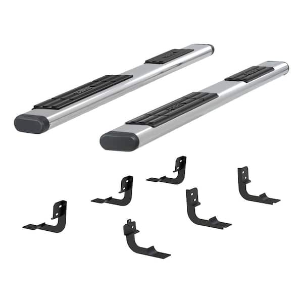 Aries 6 x 85-Inch Oval Polished Stainless Steel Nerf Bars, Select Dodge, Ram 1500, 2500, 3500