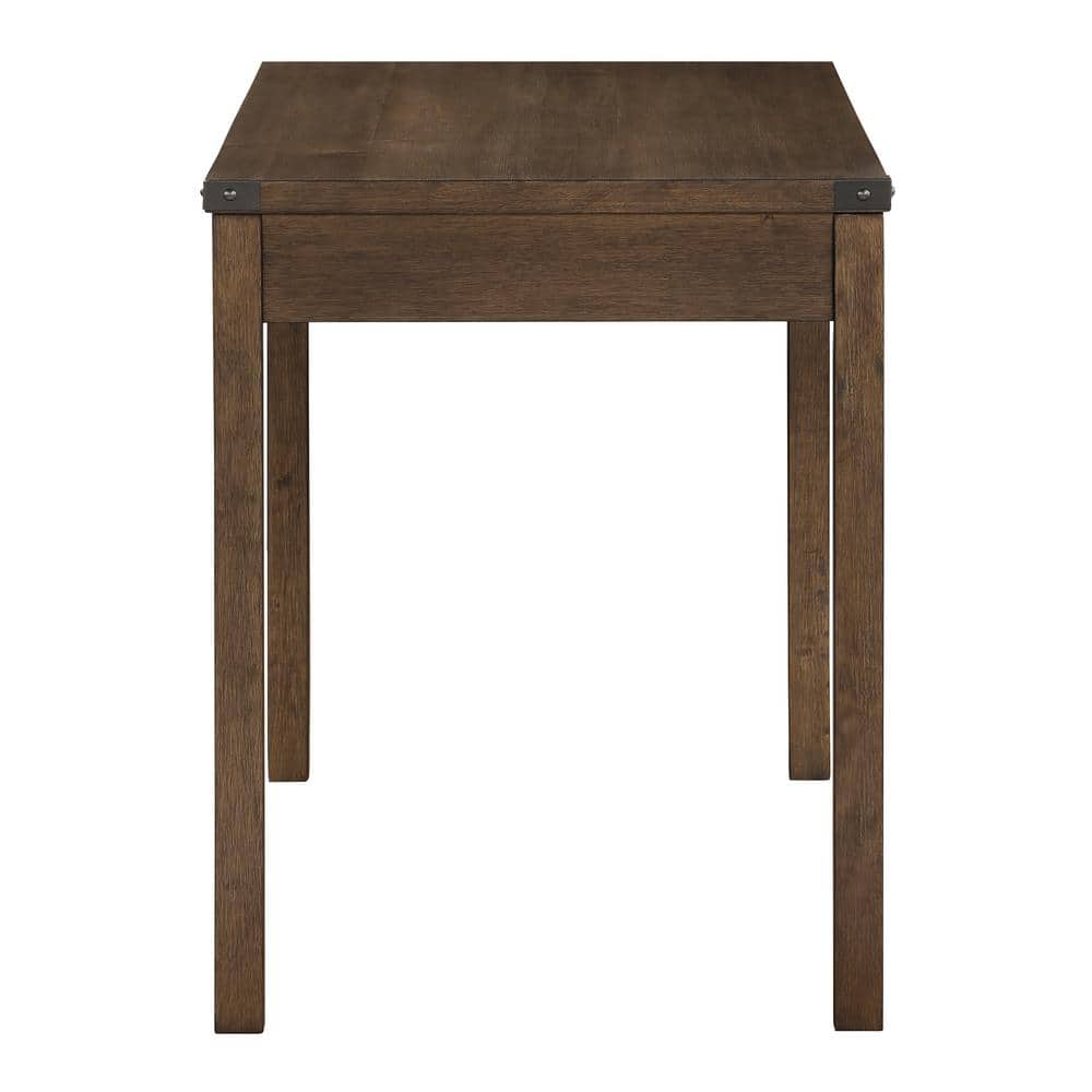 Victor Brown Oak Writing Desk with Drawer