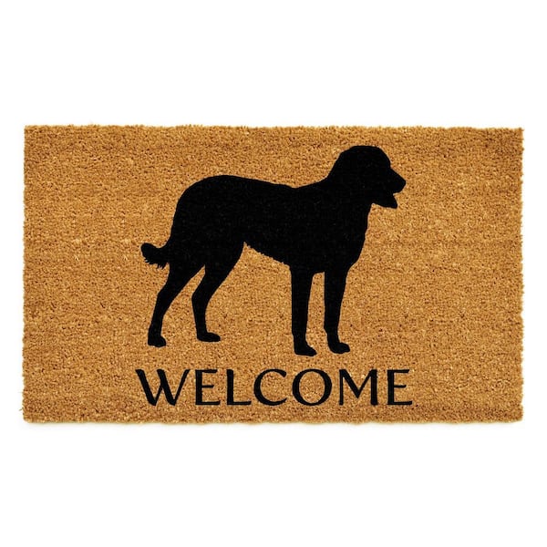 Calloway Mills Black White Tuxedo Cat Doormat 17