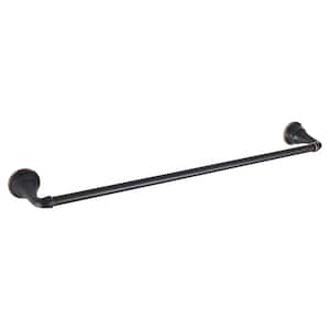 Delancey 24 in. Wall Mounted Towel Bar in Legacy Bronze