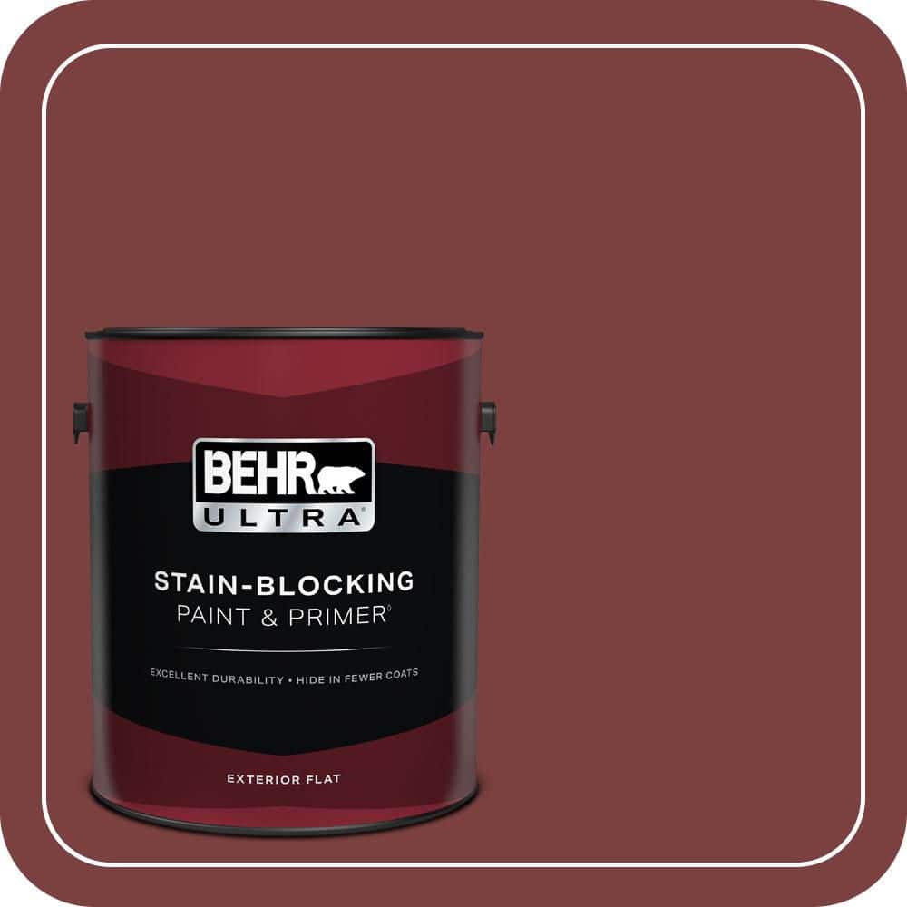 1 gal. Home Decorators Collection #HDC-CL-11 January Garnet Flat Exterior Paint & Primer price history on PriceWatchPro