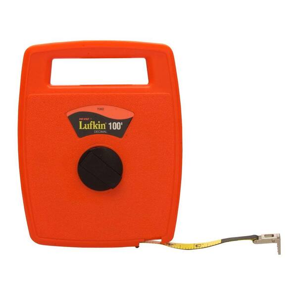 300 Ft Tape Measure ProTapes Fiberglass Open Reel Measuring Tapes (3-Pack) – 1/2" X 300', 10ths/100ths, 3X Faster Rewind Folding Engineers Hook