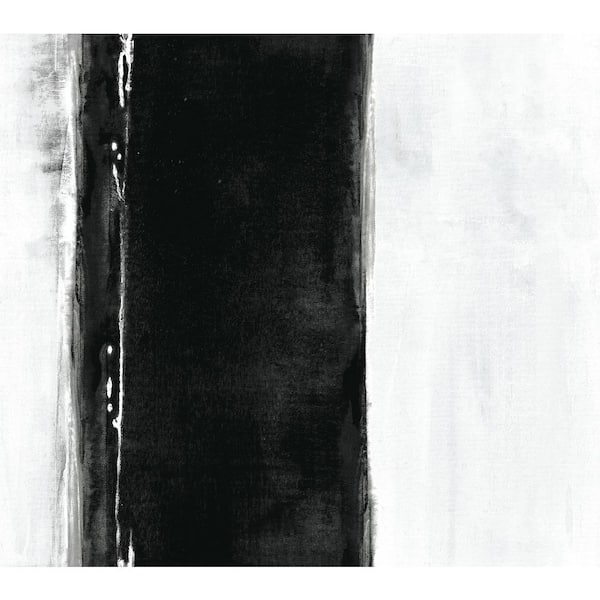 Unbranded Ink Wash Black Matte Paper Non-Pasted Wallpaper