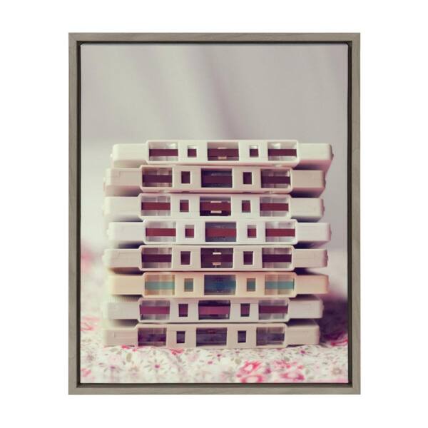 Kate and Laurel Sylvie "Where Ever I Roam" by Kristybee Framed Canvas Wall Art