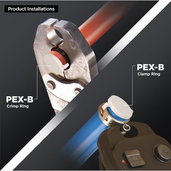100 Pieces 1/2" PEX-A Expansion Plug End Caps - Poly Alloy Plastic (XFITTING Brand)