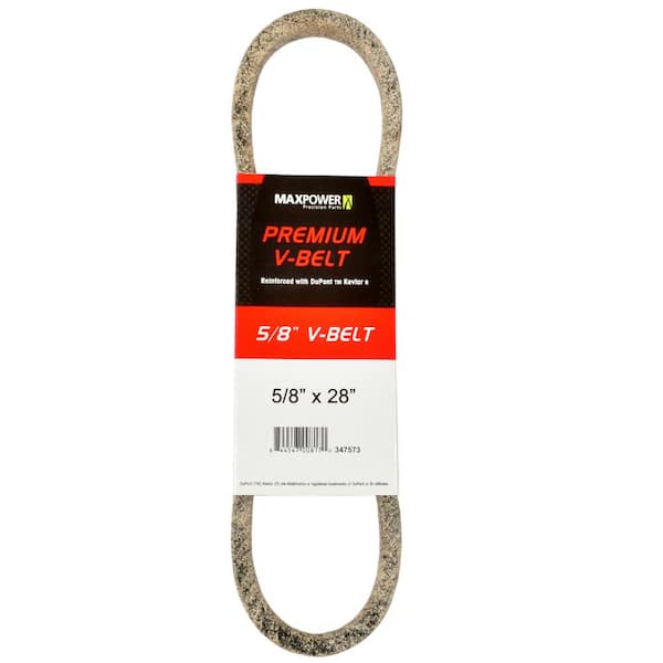 MaxPower 3/8 in. x 30 in. Premium V-Belt 347435 - The Home Depot