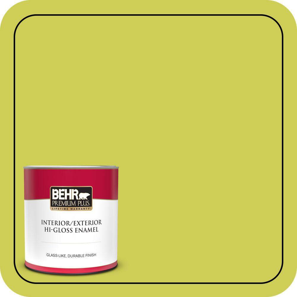 1 qt. #400B-5 Grape Green Hi-Gloss Enamel Interior/Exterior Paint & Primer price history on PriceWatchPro