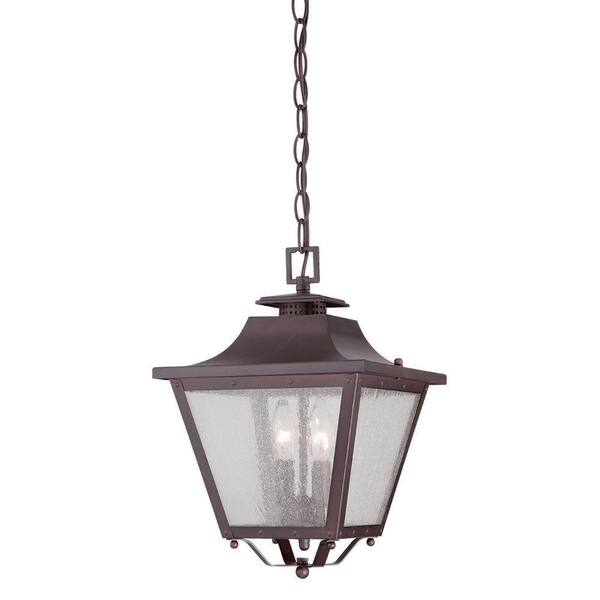 Acclaim Lighting Lafayette 2-Light Architectural Bronze Outdoor Hanging Lantern