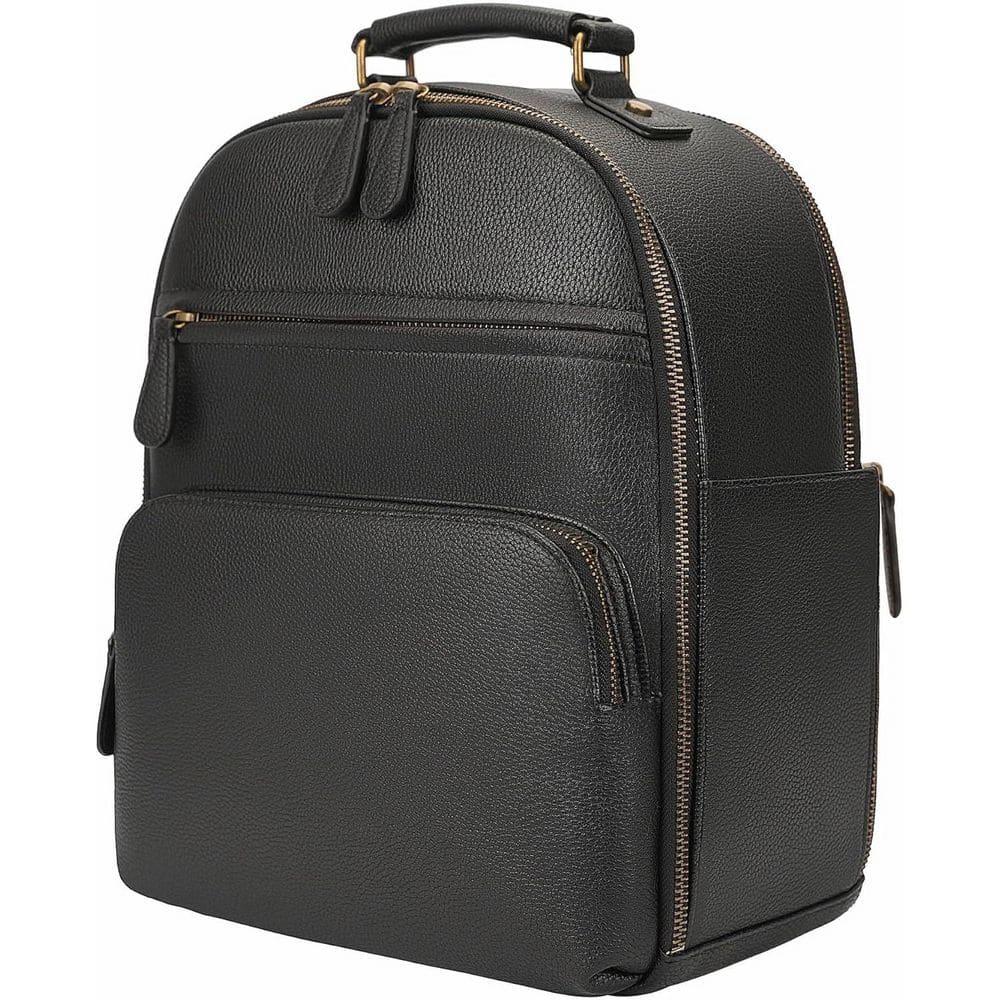 Camera Backpack Classic PU Leather Small 10L with 11 In.Pad Compartment Black for DSLR Photographers price history on PriceWatchPro