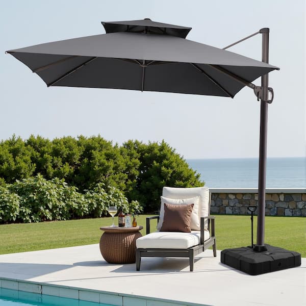 gliders for patio umbrella Treasure Garden ® 11 ft Octagonal Outdoor (High-Perform Factory Price Motorcycle Four irish Color:Rhapsody/Oasis Not suitable for commercial