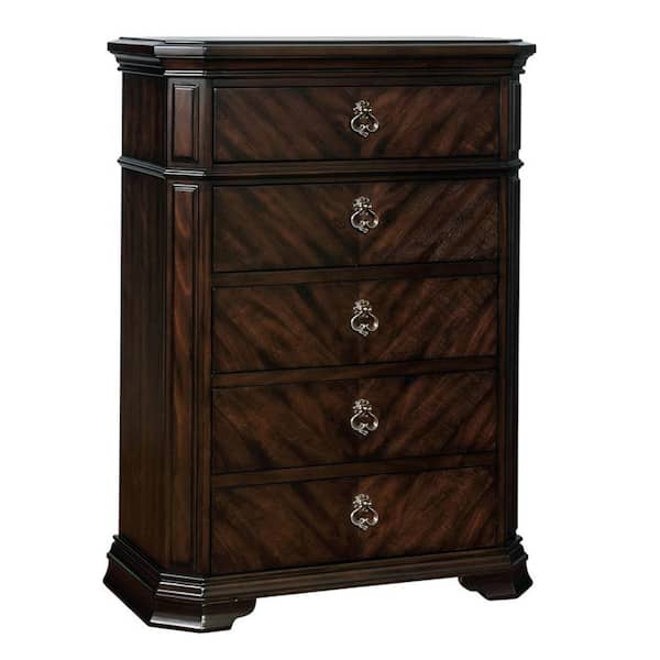 William's Home Furnishing Calliope Espresso Traditional Style Chest