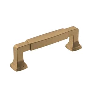 Stature 3-3/4 in. 96 mm Champagne Bronze Cabinet Drawer Bar Pull