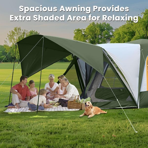 BOZTIY SUV Tent for Camping 6-8 People 10 x 10 ft. Pop Up