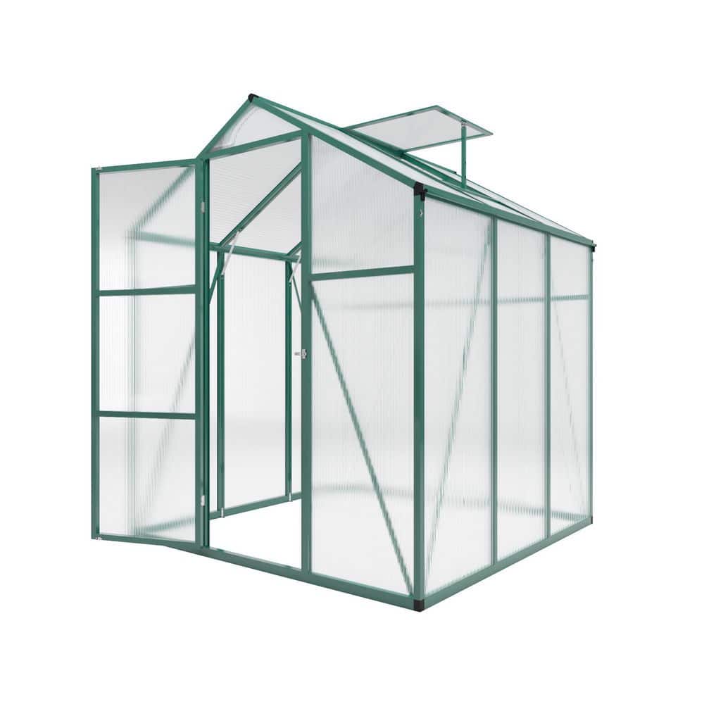 72 in. W x 73 in. D x 86 in. H Aluminum Frame Clear Polycarbonate Greenhouse price history on PriceWatchPro