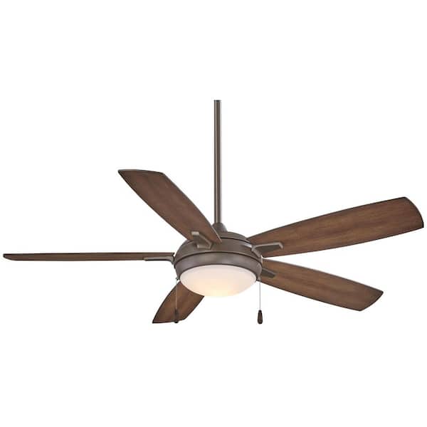 MINKA-AIRE Lun-Aire 54 in. Integrated LED Indoor Oil Rubbed Bronze