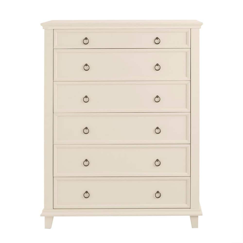 Home Decorators Collection Grantley Ivory 6-Drawer Chest of Drawers (51 in. H x 40 in. W x 20 in. D) -  M13702C6