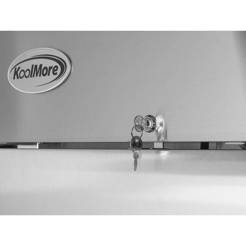 23 cu. ft. Stainless Steel Single Door Reach-In Freezer