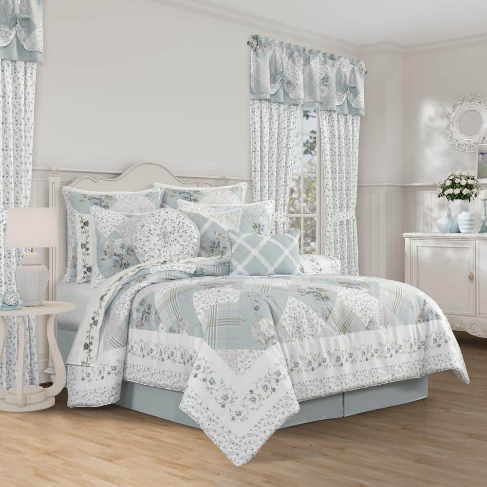 QUEEN STREET NEW YORK Bungalow 4-Pieces Spa Polyester King