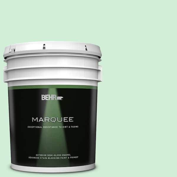 BEHR MARQUEE 5 gal. #P400-2 End of the Rainbow Semi-Gloss Enamel Exterior Paint & Primer