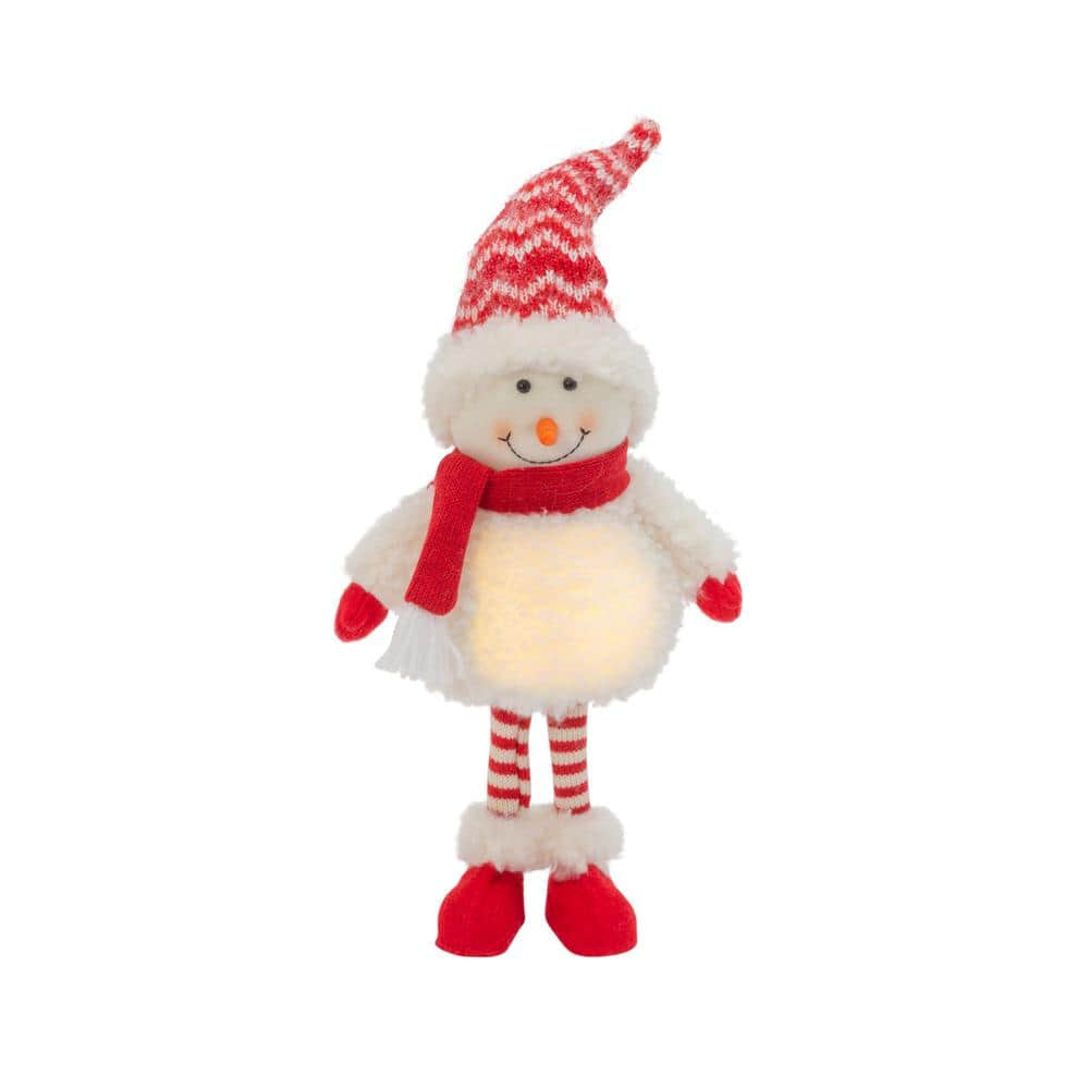 Gerson 15.75 in. H. Wood Santa & Snowman Wall Hanging