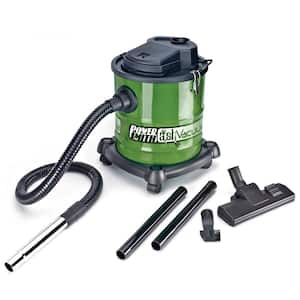 10 Amp 3 Gal. All-In-One Wheeled Ash/Shop Vacuum with Metal Lined Hose, Washable Filter and 5 Accessory Nozzles