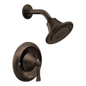 Wynford Single-Handle 1-Spray Posi-Temp Shower Faucet Trim Kit in Oil Rubbed Bronze (Valve Not Included)