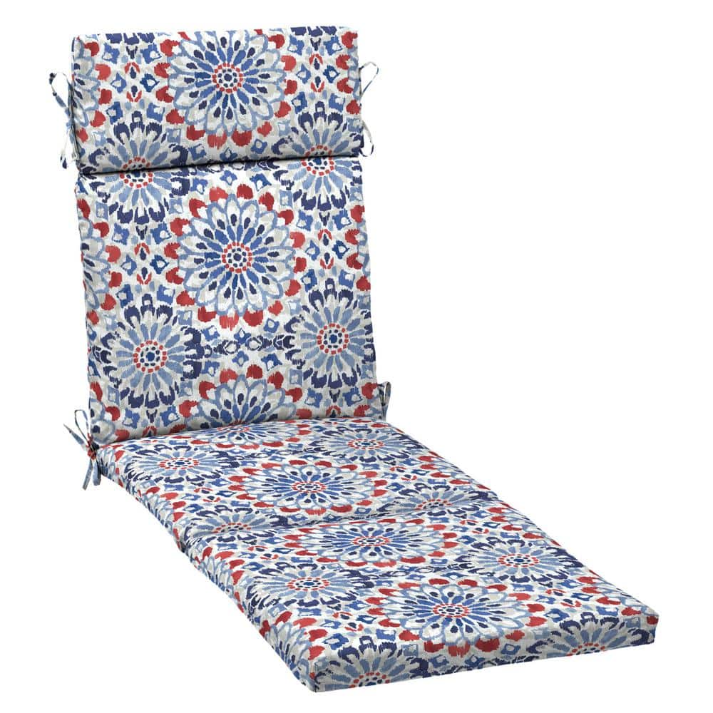 21 in. x 72 in. Outdoor Chaise Lounge Cushion in Clark Blue price history on PriceWatchPro