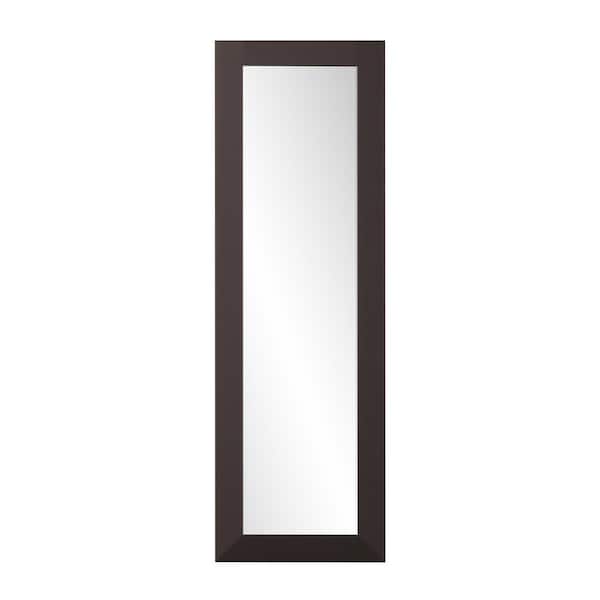 BrandtWorks Large Rectangle Black Casual Mirror (55 in. H x 21.5 in. W)