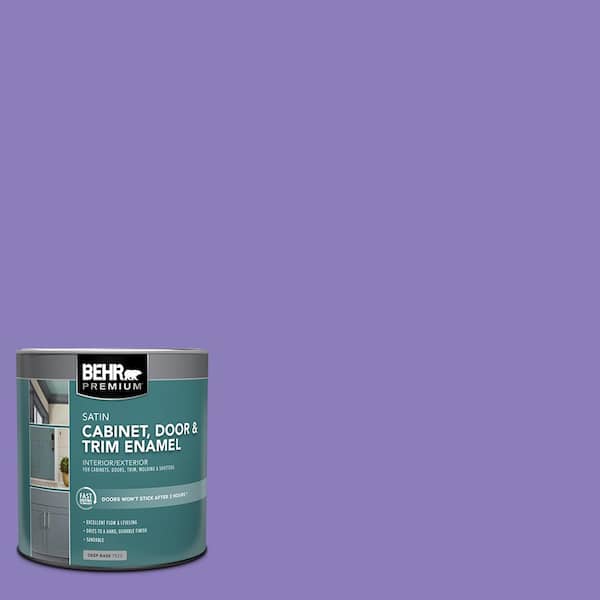 BEHR PREMIUM 1 qt. #P560-5 Unimaginable Satin Enamel Interior/Exterior Cabinet, Door & Trim Paint