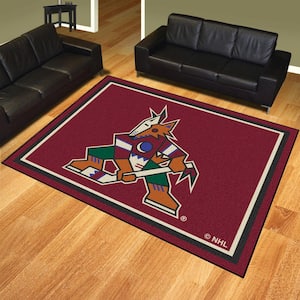 NHL Phoenix Coyotes Red 8 ft. x 10 ft. Indoor Area Rug