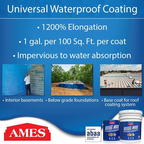 Blue Max 1 Gal. Basement Waterproofing Sealer Regular Grade