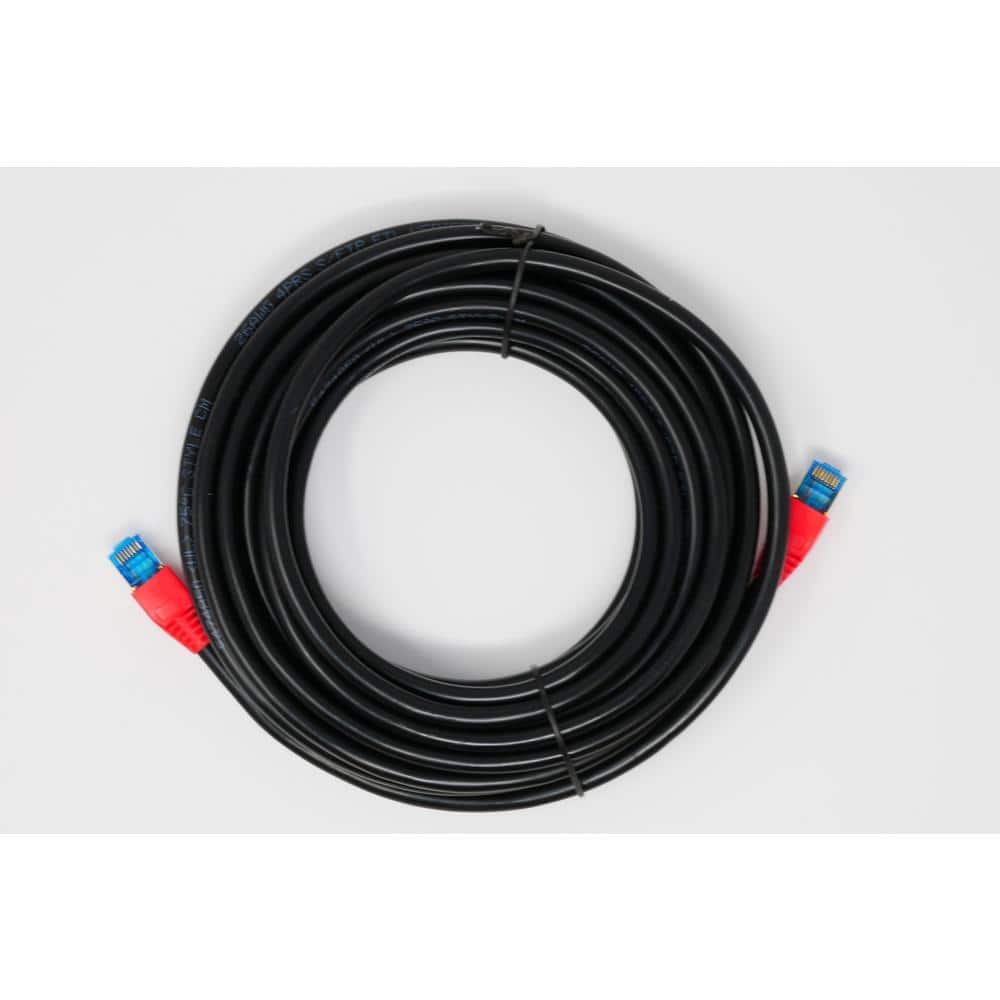 Lot De 25 Câbles Ethernet RJ45 Cat5e - 7 Pieds (2,1 M) - Blanc - Parts Paradise